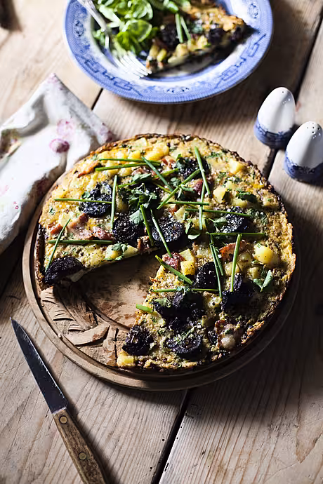 Irish Omelette | DonalSkehan.com, Really tasty lunch option.