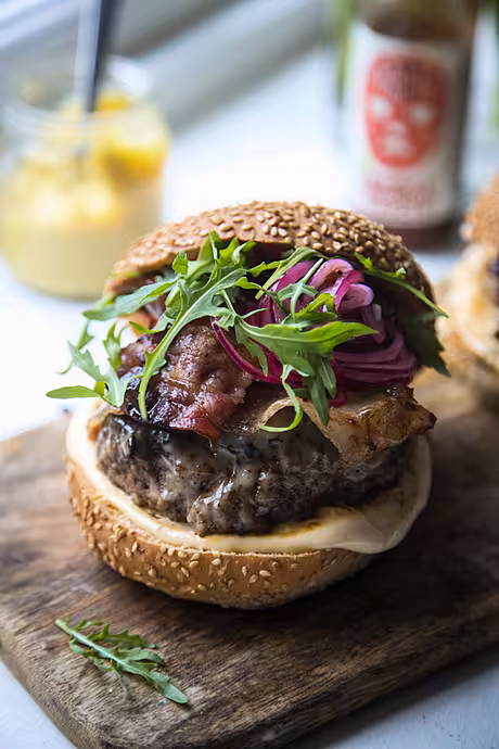 The Ultimate Cheeseburger | DonalSkehan.com, Your weekend needs my juicy burger recipe!