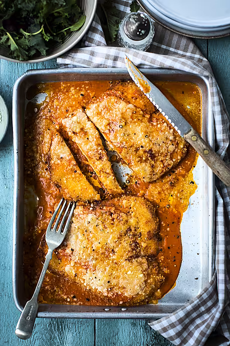 Chicken Parmesan | DonalSkehan.com, Also known as Chicken Parmigiana, this is American Italian at its best!