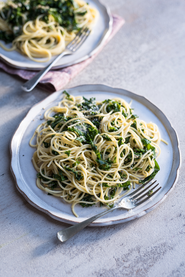 Kale Cacio e Pepe | DonalSkehan.com