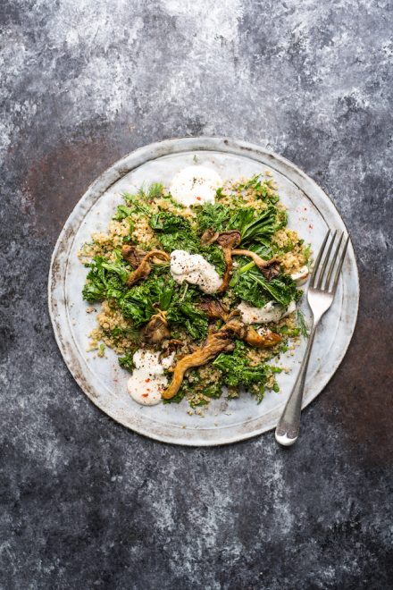 Mushroom Grain Bowl | DonalSkehan.com