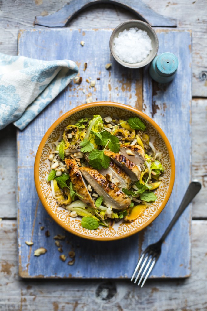Tequila Chicken Salad | DonalSkehan.com, A chicken salad recipe with a naughty secret!