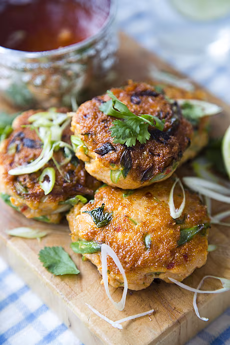 Thai Fish Cakes | DonalSkehan.com, Serve with a salad for a light main course. 