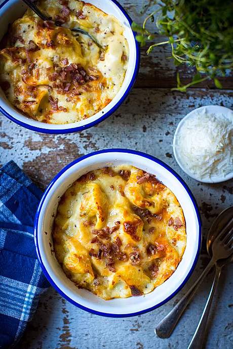 Tortellini Mac & Cheese | DonalSkehan.com, A great way to amp up shop-bought tortellini.