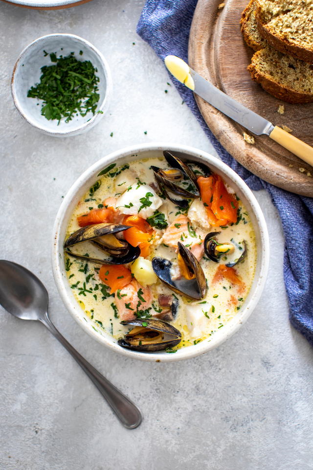 Howth Head Seafood Chowder | DonalSkehan.com